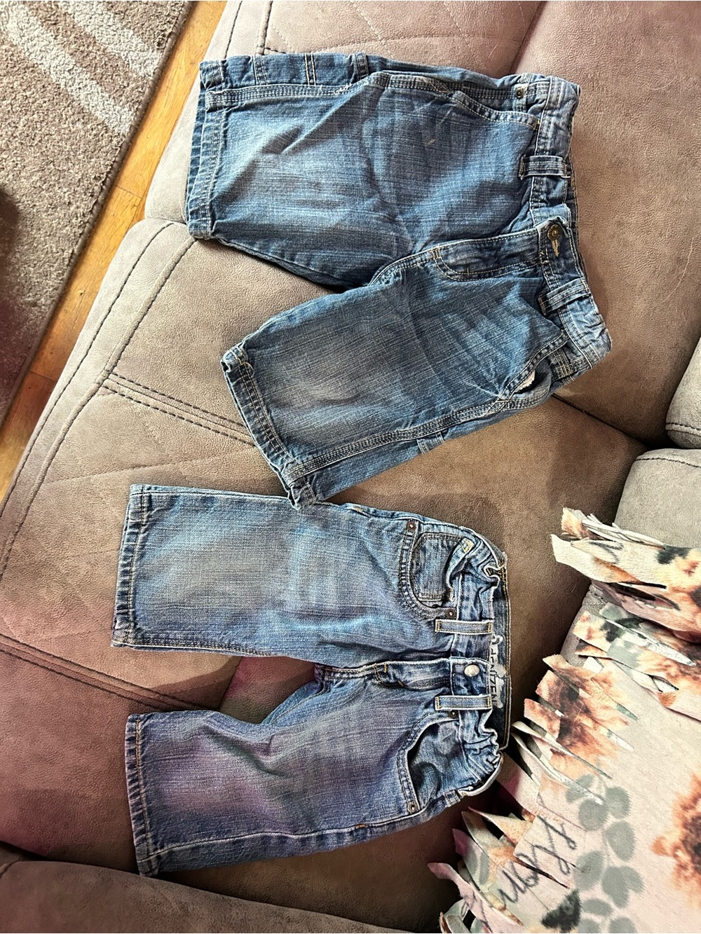 Kids Blue Denim shorts size 6